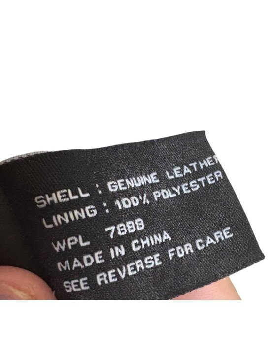 Jones New York Brown Genuine Leather Blazer Jacket Women’s Small Tailored - Picture 8 of 8